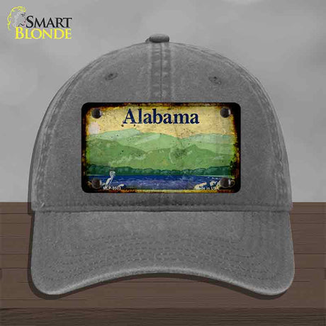Alabama Rusty Novelty License Plate Hat HAT-MLP-9503