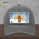 Alaska Bear Novelty License Plate Hat HAT-MLP-9511