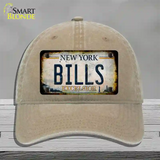 Bills Excelsior New York Rusty Novelty License Plate Hat Tag Unconstructed Cotton Khaki