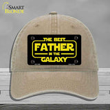 Best Father in the Galaxy Novelty License Plate Hat HAT-MLP-14503
