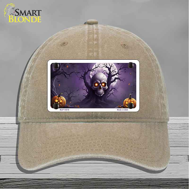 The Haunted Skull Tree Novelty License Plate Hat HAT-MLP-14515