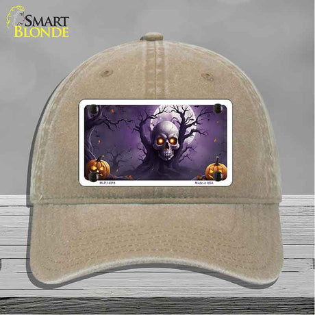 The Haunted Skull Tree Novelty License Plate Hat HAT-MLP-14515
