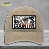 Gods Country Novelty License Plate Hat HAT-MLP-14517