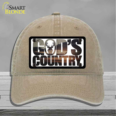 Gods Country Novelty License Plate Hat HAT-MLP-14517