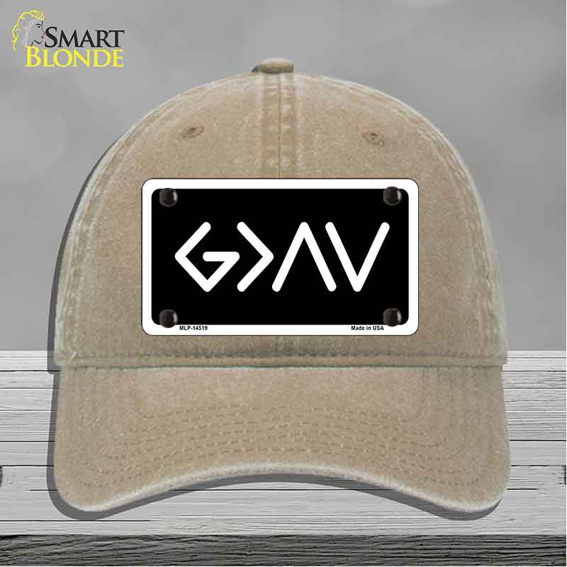 God is Greater Than Novelty License Plate Hat HAT-MLP-14519
