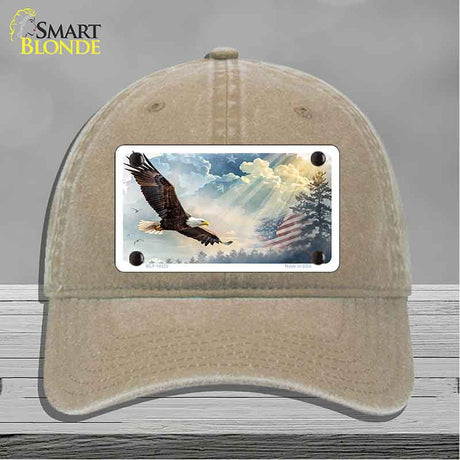 Sunrays & Eagle Novelty License Plate Hat HAT-MLP-14520