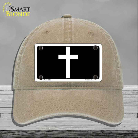 Cross Silhouette Novelty License Plate Hat HAT-MLP-14522