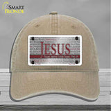 Jesus Name Above Every Name Novelty License Plate Hat HAT-MLP-14525