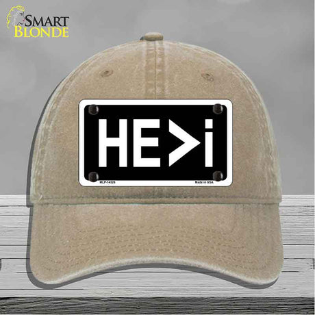 HE>i Novelty License Plate Hat HAT-MLP-14526