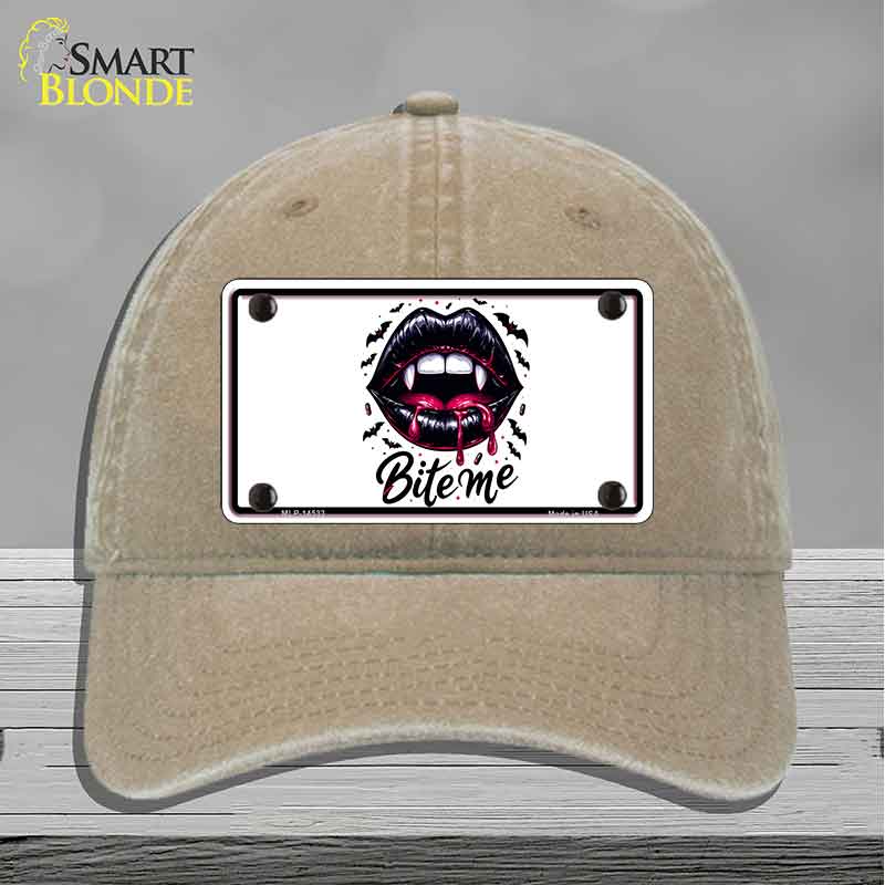 Bite Me Novelty License Plate Hat HAT-MLP-14533
