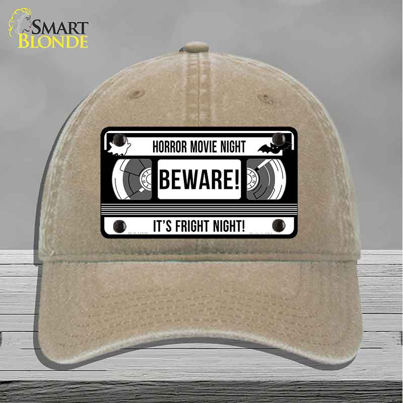 Horror Movie Night Novelty License Plate Hat HAT-MLP-14536