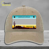 Arizona Gray State Blank Novelty License Plate Hat HAT-MLP-1455