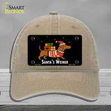 Santas Weiner Novelty License Plate Hat HAT-MLP-14551