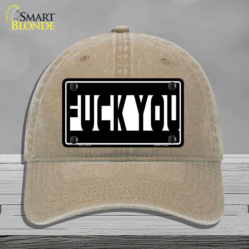 F-ck You Hidden Novelty License Plate Hat HAT-MLP-14555
