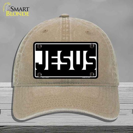 Jesus Hidden Novelty License Plate Hat HAT-MLP-14558