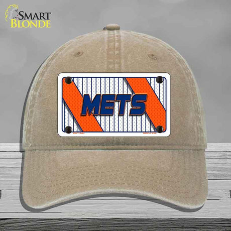 METS Graphic Novelty License Plate Hat HAT-MLP-14582 Unconstructed Cotton Khaki