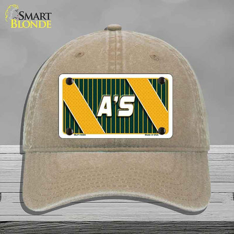 As Graphic Novelty License Plate Hat HAT-MLP-14584 Unconstructed Cotton Khaki