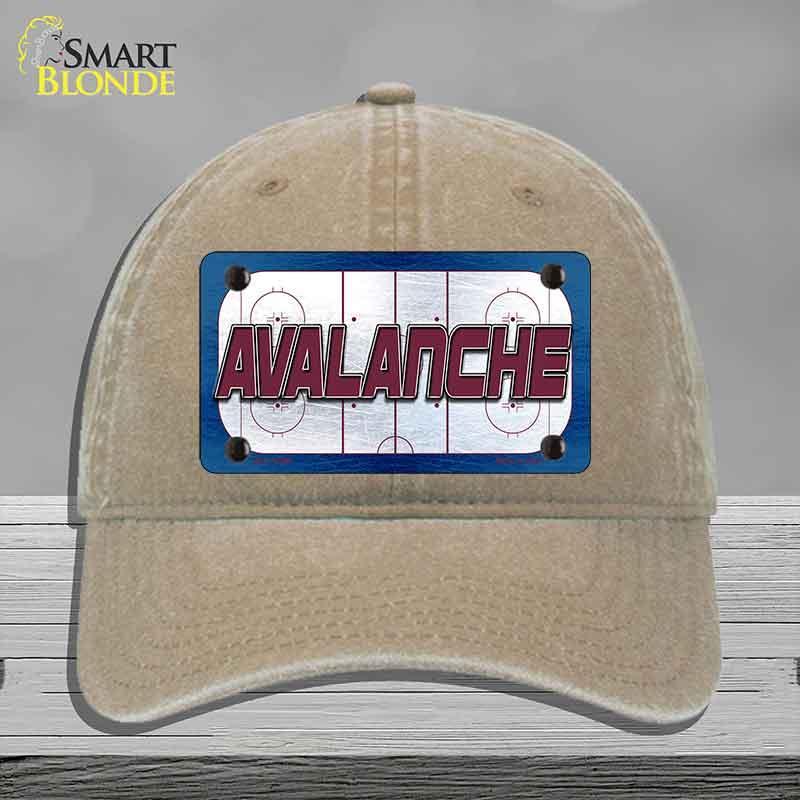 AVALANCHE Graphic Novelty License Plate Hat HAT-MLP-14663 Unconstructed Cotton Khaki