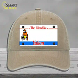 Yukon Novelty License Plate Hat Unconstructed Cotton / Khaki
