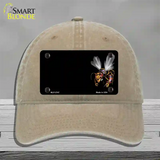 Hornet Offset Novelty License Plate Hat Unconstructed Cotton / Khaki