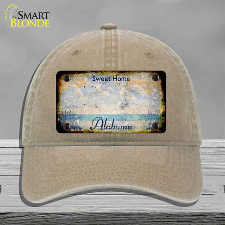 Alabama State Rusty Novelty License Plate Hat HAT-MLP-8118