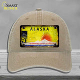 Alaska State Rusty Novelty License Plate Hat HAT-MLP-8119