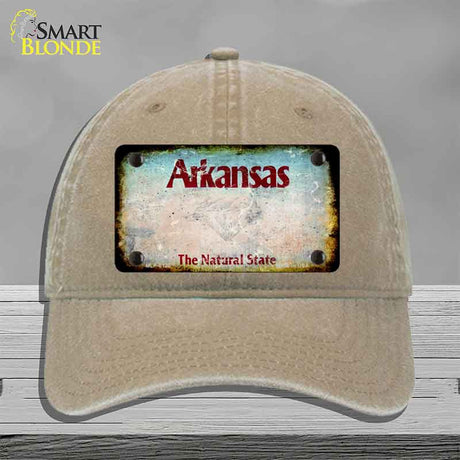 Arkansas State Rusty Novelty License Plate Hat HAT-MLP-8120