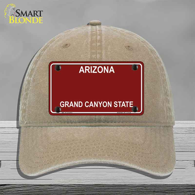 Arizona Red Novelty License Plate Hat HAT-MLP-8580
