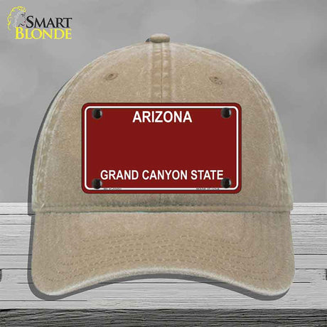 Arizona Red Novelty License Plate Hat HAT-MLP-8580