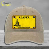 Alaska Dont Tread On Me Novelty License Plate Hat HAT-MLP-8834
