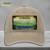 Alabama Rusty Novelty License Plate Hat HAT-MLP-9503