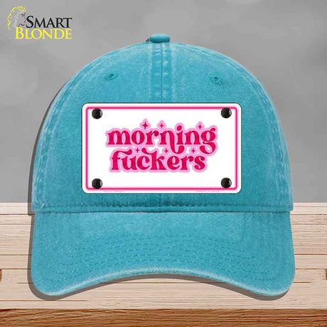 Morning F-ckers Novelty License Plate Hat HAT-MLP-14490