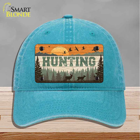 Hunting Sunset Novelty License Plate Hat HAT-MLP-14511