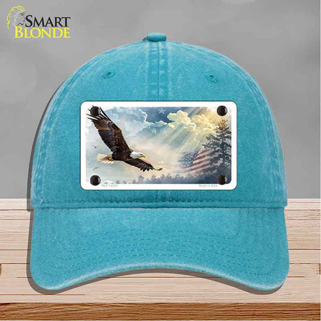Sunrays & Eagle Novelty License Plate Hat HAT-MLP-14520
