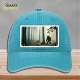 Bigfoot Silhouette Forest Novelty License Plate Hat HAT-MLP-14524