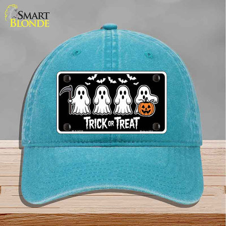 Trick or Treat Ghosts Novelty License Plate Hat HAT-MLP-14528