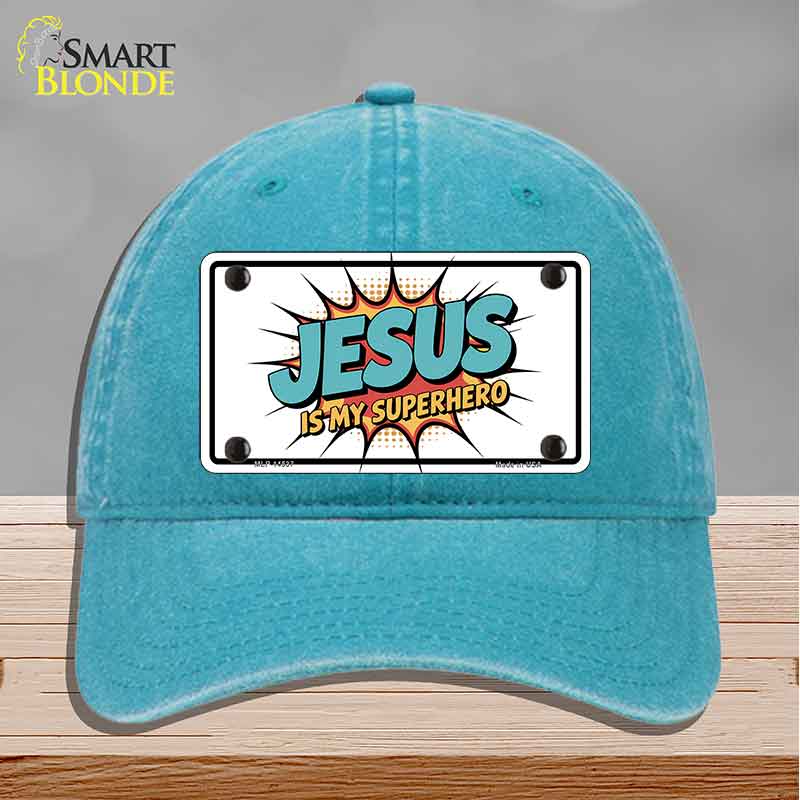 Jesus is My Superhero Novelty License Plate Hat HAT-MLP-14537