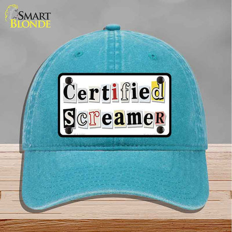 Certified Screamer Novelty License Plate Hat HAT-MLP-14542
