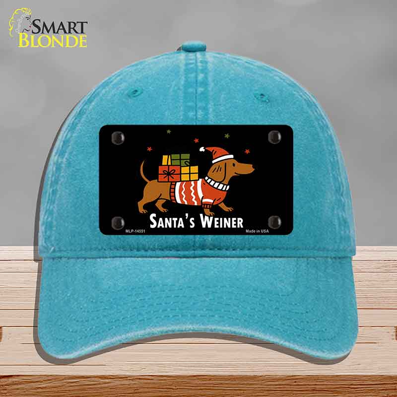 Santas Weiner Novelty License Plate Hat HAT-MLP-14551