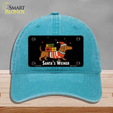 Santas Weiner Novelty License Plate Hat HAT-MLP-14551