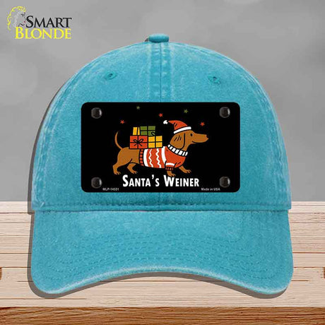 Santas Weiner Novelty License Plate Hat HAT-MLP-14551