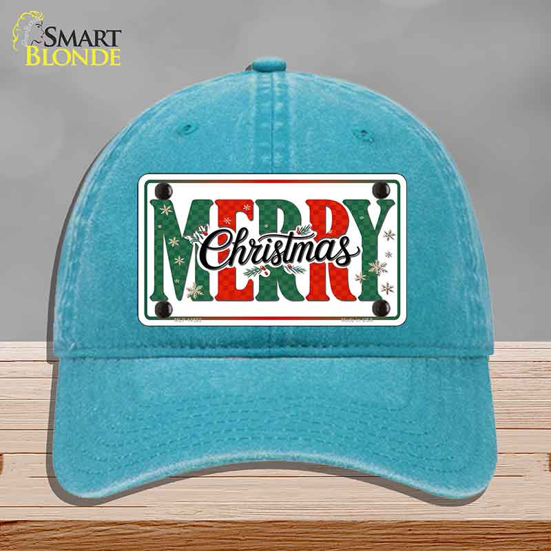 Merry Christmas Novelty License Plate Hat HAT-MLP-14563