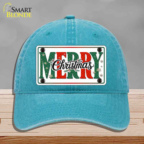 Merry Christmas Novelty License Plate Hat HAT-MLP-14563