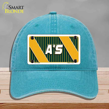 As Graphic Novelty License Plate Hat HAT-MLP-14584 Unconstructed Cotton Lake Blue