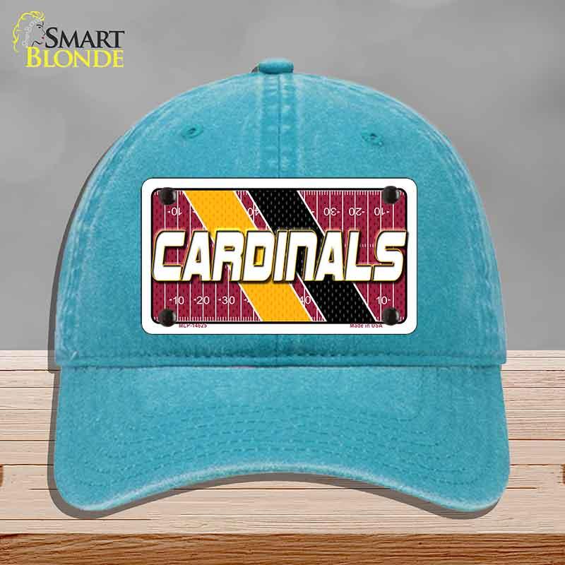 CARDINALS Graphic Novelty License Plate Hat HAT-MLP-14625 Unconstructed Cotton Lake Blue
