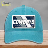 COWBOYS Graphic Novelty License Plate Hat HAT-MLP-14633 Unconstructed Cotton Lake Blue