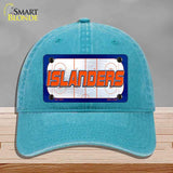 ISLANDERS Graphic Novelty License Plate Hat HAT-MLP-14674 Unconstructed Cotton Lake Blue