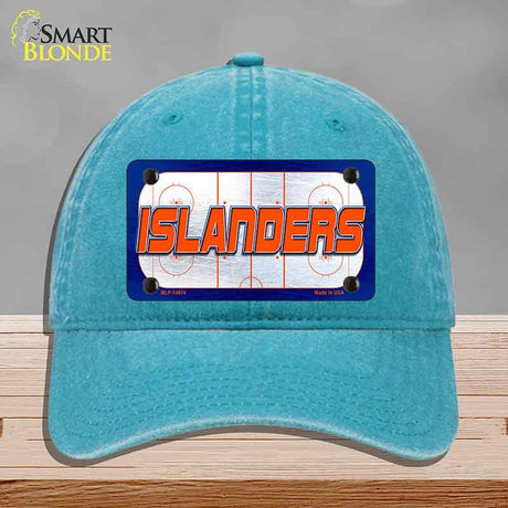 ISLANDERS Graphic Novelty License Plate Hat HAT-MLP-14674 Unconstructed Cotton Lake Blue