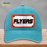 FLYERS Graphic Novelty License Plate Hat HAT-MLP-14677 Unconstructed Cotton Lake Blue