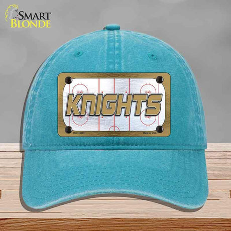 KNIGHTS Graphic Novelty License Plate Hat HAT-MLP-14686 Unconstructed Cotton Lake Blue